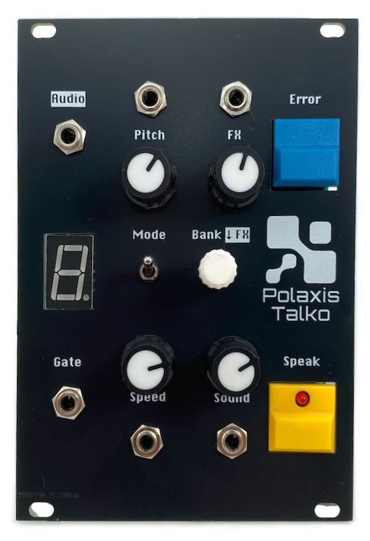 Talko 2 speech synthesizer